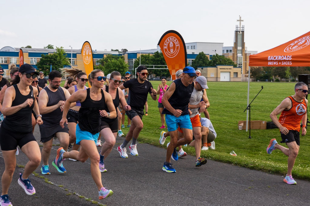 BackRoads X HOKA 800M Night 2024