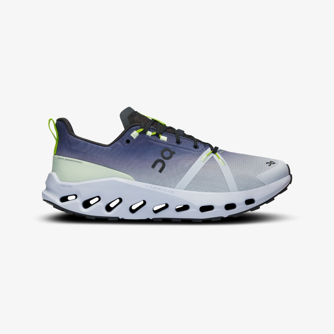 On Cloudsurfer Trail Waterproof Black Heather Men