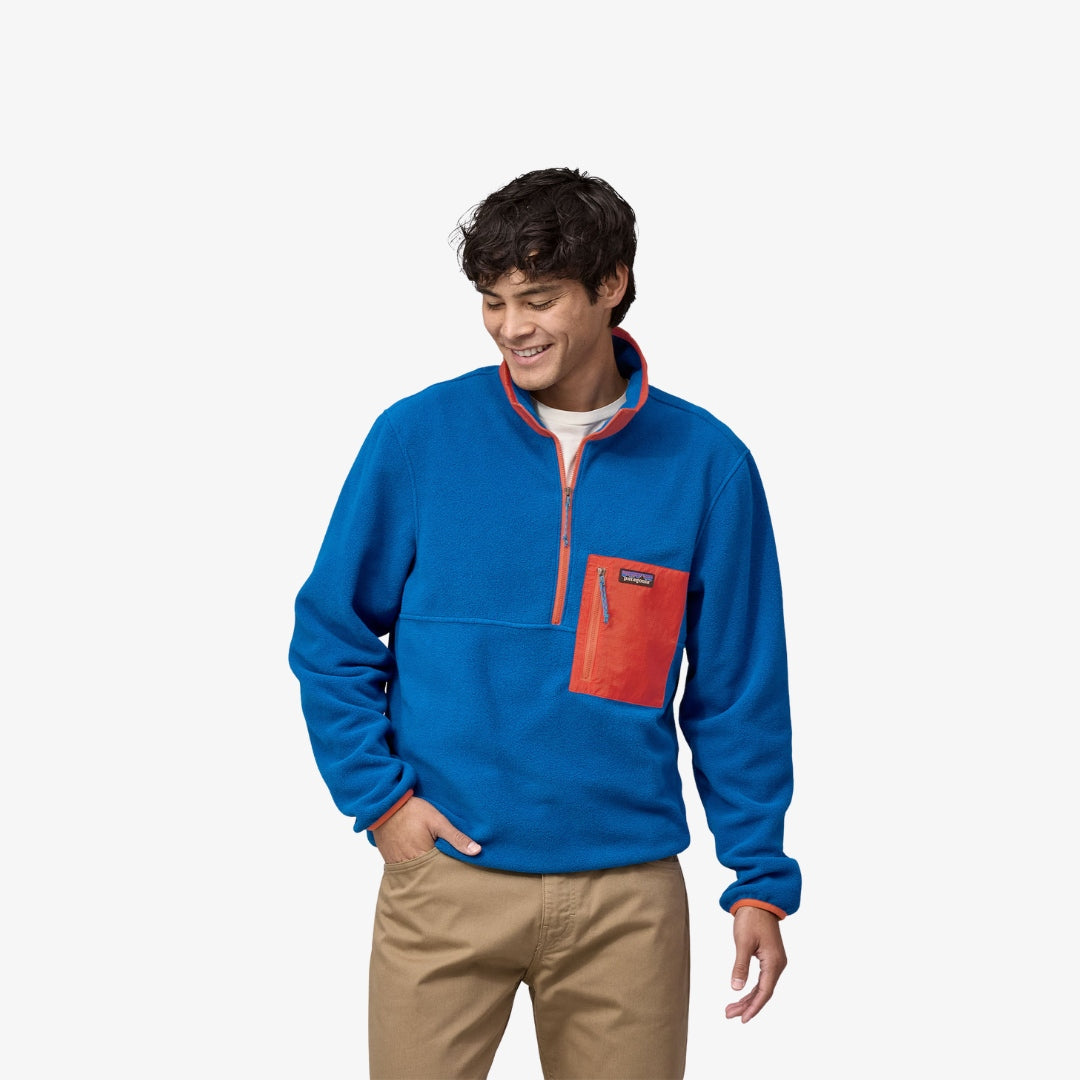 Blue patagonia pullover hotsell