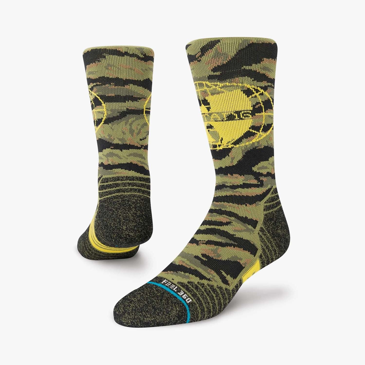 Stance Wu World Camo Running Socks